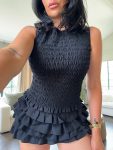 Gisselle Mini Skirt (Black)