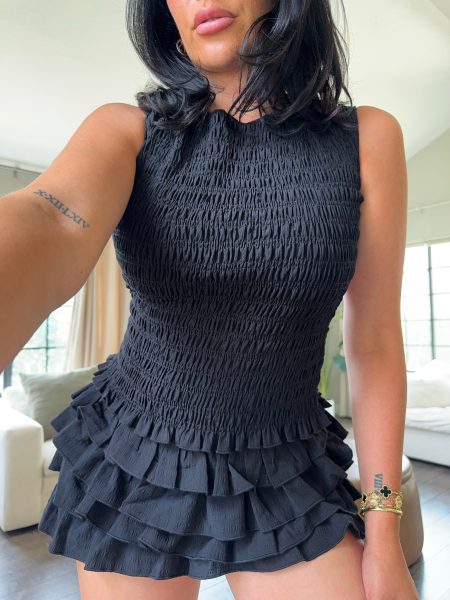 Gisselle Mini Skirt (Black)