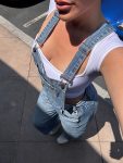 Mia Denim Overalls (Medium Denim)